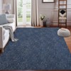 Contemporary Abstract Chenille Rug, Foldable, Non-Slip, Kid & Pet Friendly, Washable and Durable for Busy Areas - 3 of 4