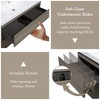 Whisen Floating Wall-Mounted Bathroom Vanity with Resin Sink, Water-Resistant Timber Cabinet and 2 Storage Drawers - 4 of 4
