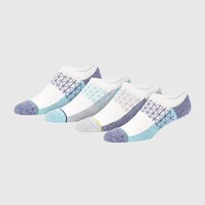 Hanes Men's 3pk +1 Absolute Active Cushioned Super No Show Socks - 6-12 - 1 of 4