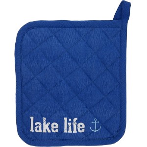 Pavilion Gift Company - Lake Life - 8 " x 9" Pot Holder - Kitchen Textiles - 1 of 4