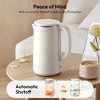 SUGIFT 1.8L Electric Kettle with Stainless Steel Interior, Auto Shut-Off, Boil-Dry Protection & 360° Swivel Base - 2 of 4