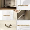 Dresser for Bedroom, Dressers & Chests of Drawers with 9 Wide Drawers, Tall Dresser with Ornately Carved Metal Handles - 4 of 4