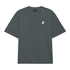Dalix Mens Ghost Heavy Weight Cotton Tee - 1 of 4