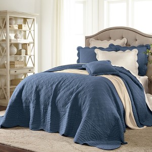 BrylaneHome Florence Bedspread Bedding Collection - 1 of 4