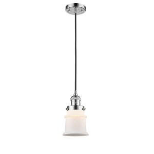 Canton - 1 Light Stem Hung Mini Pendant In Industrial Style-8.5 Inches Tall and 5.25 Inches Wide - 1 of 1