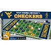 MasterPieces Officially licensed NCAA West Virginia Mountaineers Checkers Board Game for Families and Kids ages 6 and Up - 2 of 4