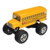 KiNSMART - 5" Monster School Bus Die Cast Metal Model, Pullback Action Toy Monster Truc - 2 of 4