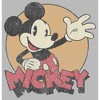 Juniors Womens Mickey & Friends Retro Mickey Mouse T-Shirt - 2 of 4