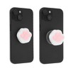 Unique Bargains Squeeze Cat Paw Phone Grip White Pink 1 Pc - 2 of 4