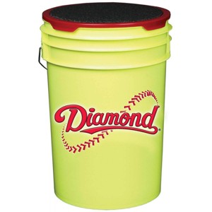 Diamond Empty Ball Bucket with Padded Lid - 1 of 1