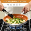 KOCH SYSTEME CS 8 Inch Stainless Steel Frying Pan with Nonstick Copper Ceramic Coating - 4 of 4