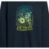 Men's - Instant Message - Less Hate More Skate Long Sleeve Graphic T-Shirt - 2 of 4