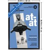 Trends International Star Wars: Moving At Lightspeed - AT-AT Framed Wall Poster Prints - 3 of 4