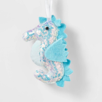 Sequin Seahorse Christmas Tree Ornament - Wondershop™