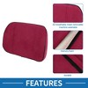 Unique Bargains Car Headrest Neck Seat Cushion Headrest Covers Lumbar Support Set - 2 of 4