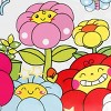 Slickblue Chubby Flower Medium Wall Decals 13"x23.5", Waterproof Vinyl Stickers for Home Decor on Walls, Glass & Doors - 3 of 3