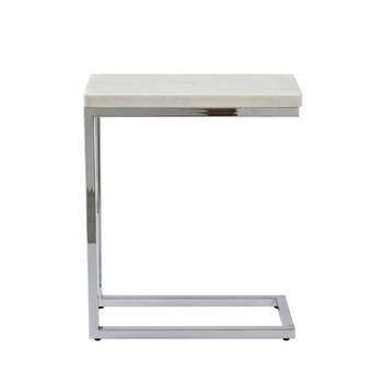 Echo Chairside Table White - Steve Silver Co.