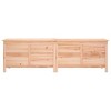 vidaXL Patio Storage Box 78.1"x19.7"x22.2" Solid Wood Fir - 4 of 4