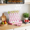 Baby Bottle Drying Rack with 20 Hooks – Space-Saving Vertical Bottle Holder Organizer for Countertop - 3 of 4