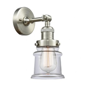Canton - 1 Light Wall Sconce In Industrial Style-11 Inches Tall and 5.25 Inches Wide - 1 of 1