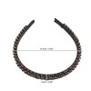 Unique Bargains Women's Faux Crystal Headband 0.59" Wide 1Pc - 4 of 4