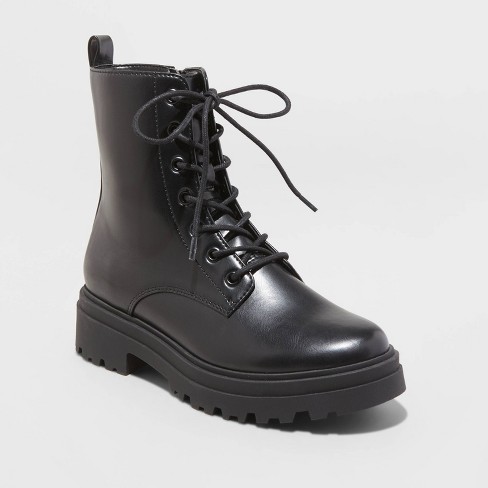 Women's Bridget Combat Boots - A New Day™ : Target