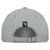 NCAA West Virginia Mountaineers Nico Cotton Hat: Adjustable Solid Gray Baseball Cap - 4 of 4