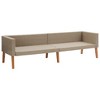 vidaXL Garden Sofa Beige - 4 of 4
