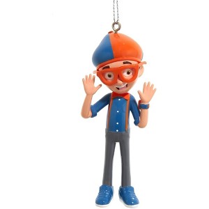 Kurt Adler Acrylic Ornament for Christmas Tree, Blippi - 1 of 3