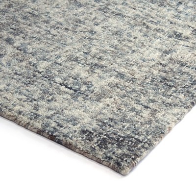 Fog Hues Tufted Wool Rectangular 3'6" x 5'6" Area Rug