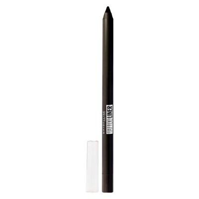 Maybelline Tattoo Liner Gel Pencil | Glides on smooth and delivers intense eye definition in one stroke - (900) Deep Onyx)