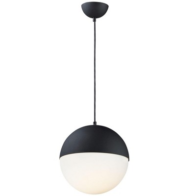 ET2 Lighting Half Moon 1 - Light Pendant in  Black