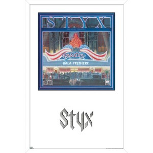 Trends International Styx - Paradise Theatre Album Series Framed Wall Poster Prints - 1 of 4