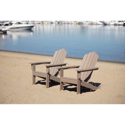 Marina 2pk Outdoor Patio Adirondack Chair - LuXeo