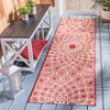 Courtyard CY6616 UV & Stain Resistant Non-Shedding Power Loomed Indoor/Outdoor Rugs - Safavieh - 2 of 4