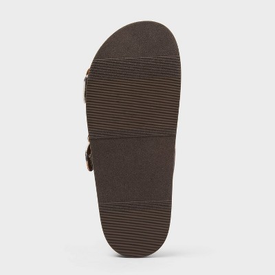Women's Collin Sandals with Memory Foam Insole - Universal Thread Dark Brown - image 4