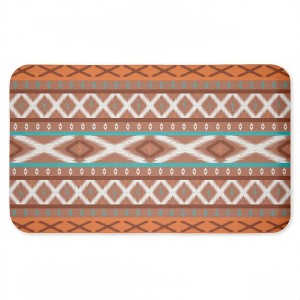 Stupell Industries Boho Aztec Pattern Printed Anti-Fatigue Floor Mat, design by Angela Nickeas - 1 of 4
