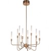 Craftmade Lighting Valdi 10 - Light Chandelier in  Satin Brass - 2 of 2