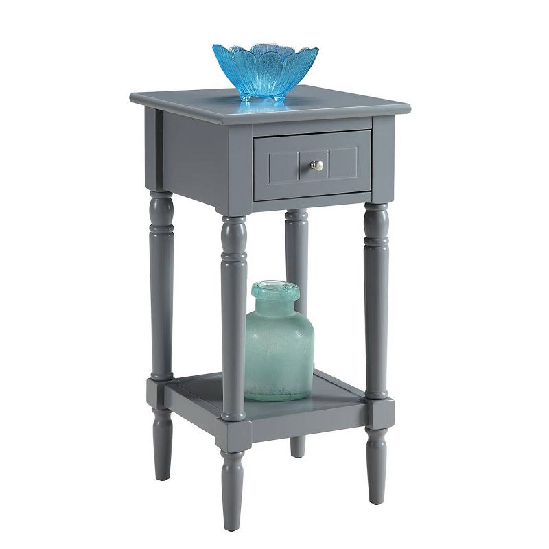 Breighton Home Provencal Countryside Mia Petite Accent Table with Drawer and Shelves, 4 of 6