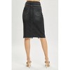 Women's Denim Midi Skirt - RISEN - 3 of 4