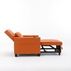 NicBex Modern Pull Out Sofa Bed Convertible Single Sofa Chair with Adjustable Back and USB Port for Living Room - 4 of 4