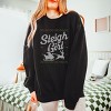 Simply Sage Market Ugly Sweater Sleigh Girl Lightweight Garment Dyed Sweatshirt - 3 of 4
