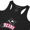 Lenoir-Rhyne University Adult Women's Sport Tank Top Primary Logo, Black - 4 of 4