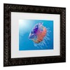 Trademark Fine Art - Henry Jager Crown Jellyfish Matted Framed Art - 3 of 4