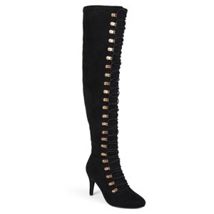 Journee Collection Womens Trill Round Toe Over The Knee Boots - 1 of 4