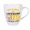 Evergreen Pittsburgh Steelers, Ceramic Cup O'Java 17oz Gift Set - 4 of 4