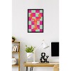 Trends International Reinders: Food - Pink Checkers Lobster Framed Wall Poster Prints - 2 of 4