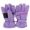 Polar Extreme Girl's Lined Beanie and Ski Glove Winter 2 Piece Set - 4 of 4