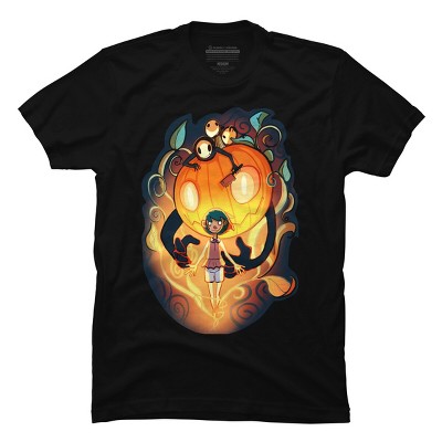 Men's Design By Humans Halloween Spirit By AshenWorks T-Shirt