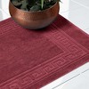 Modern Absorbent Bath Mat (Set of 2), 22" x 35" by Blue Nile Mills - 4 of 4